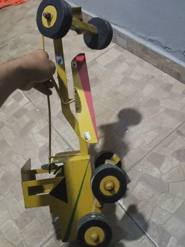 Mini moto niveladora de ferro