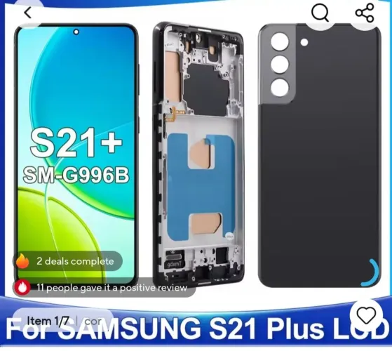 Tela LCD s21 plus nova