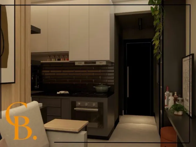 Apartamento Studio Moderno Universitário 3 min do centro.