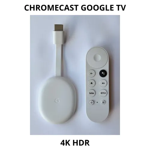 CHROMECAST GOOGLE TV 4K HDR