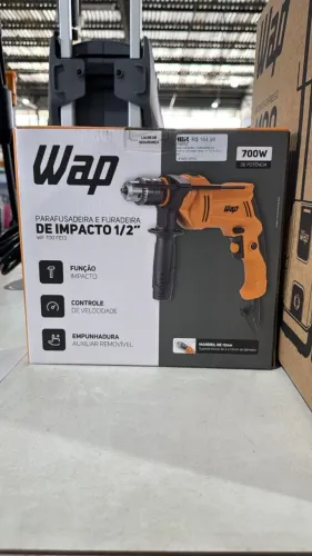 PARAFUSADEIRA / FURADEIRA DE IMPACTO 1/2" 40NM 700W WF FE13 220V - WAP
