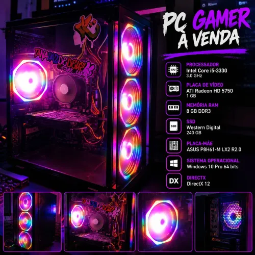 Venda de PC gamer