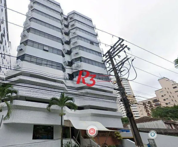 Sala, 56 m² - venda por R$ 400.000,00 ou aluguel por R$ 3.400,00/mês - Pompéia - Santos/SP