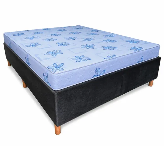 Cama Box Casal com Colchão Gold D20 12cm
