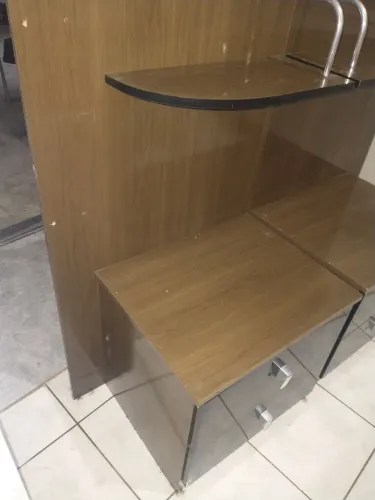 2Criado de cabeceira de cama com gaveta 