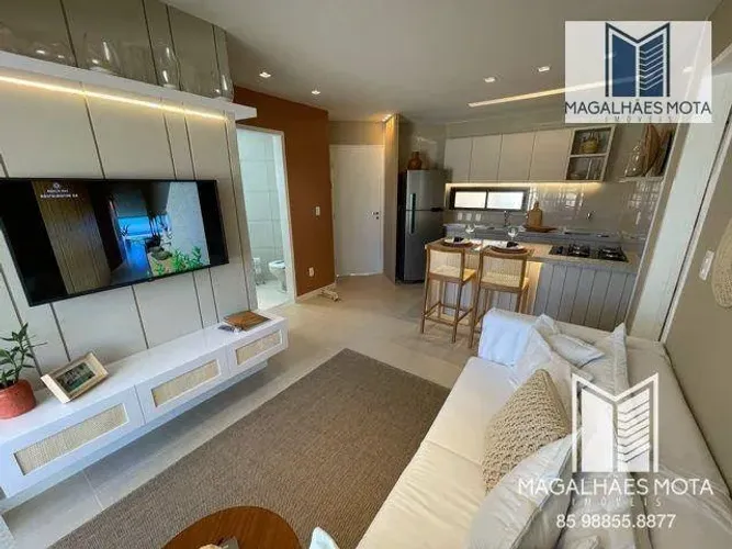 Repasse no Beach Way Riviera com 2 dormitórios à venda, 53 m² por R$ 570.000 - Aquiraz Riv