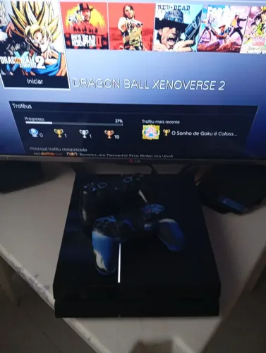 PS4 FAT 500GB EM ÓTIMO ESTADO!