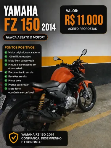 Fz 150: Valor: 11k mas podemos negociar