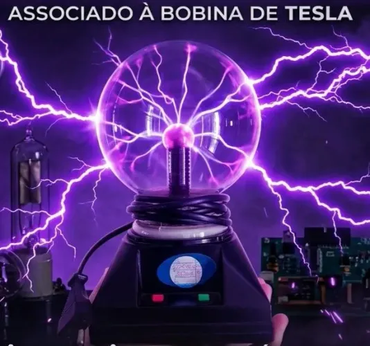 Bobina de Tesla - Abajur