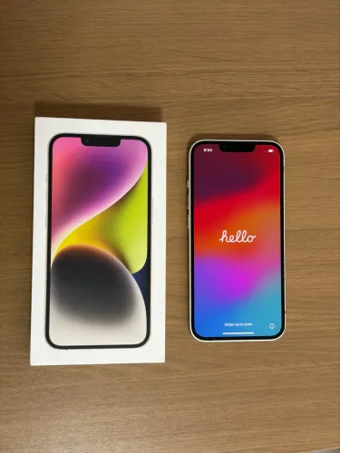 iPhone 14 128GB Original - Excelente Estado, Caixa e Cabo ORIGINAIS