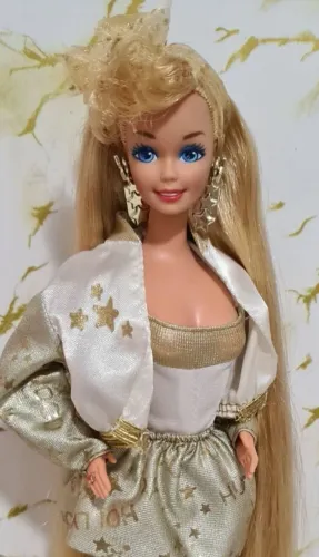Boneca Barbie Estrela Hollywood Hair anos 90