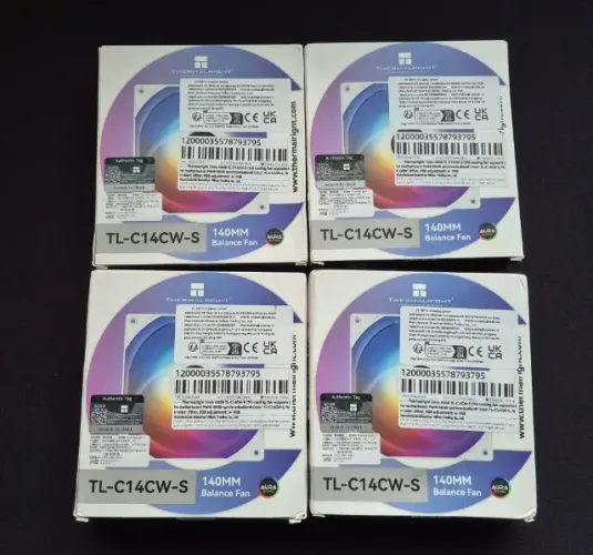 Kit 4 Fans 140mm Thermalright TL-C14CW-S