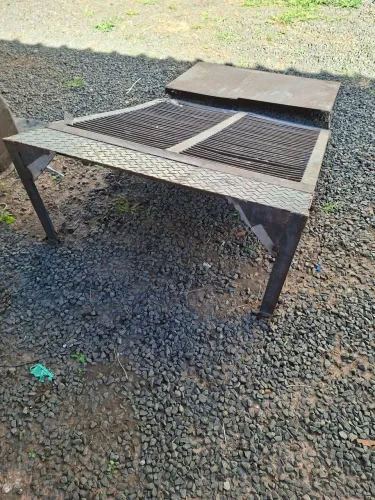 Rampa de ferro reforçado
