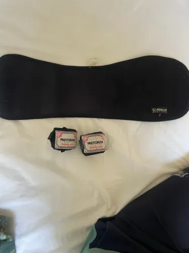 Kit Boxe / Muay Thai Pretorian + Faixa Lombar Mercur