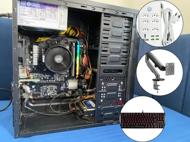 COMPUTADOR GAMER + ACESSÓRIOS