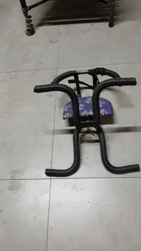 Cadeirinha infantil dianteira para bicicleta