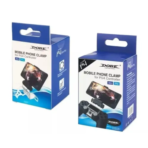 Suporte De Celular Clamp Para Controle PS4 Dobe