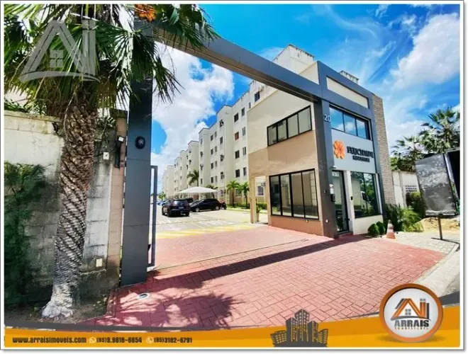 Apartamento com 2 dormitórios para alugar, 44 m² - Maraponga - Fortaleza/CE