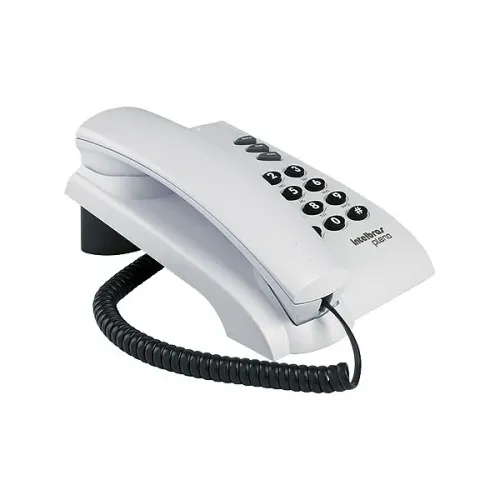 Telefone Pleno C/ Fio Cinza S/ Chave 4080055 *ENTREGA GRÁTIS*
