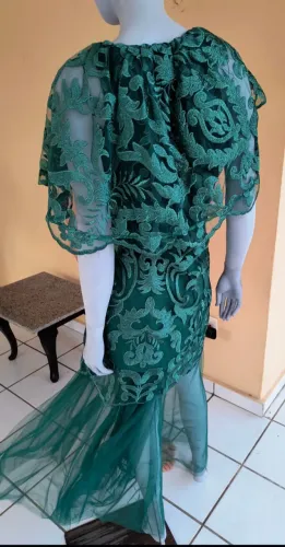 Vestido Verde Tamanho 44