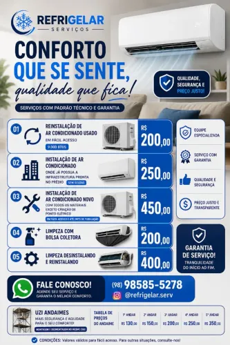 Instalação de Ar Condicionado