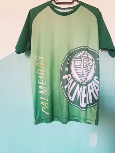 Camisa Masculina Esportiva Futebol Palmeiras