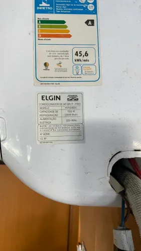 AR CONDICIONADO SPLIT 24000 BTu INVERTER ELGIN USADO