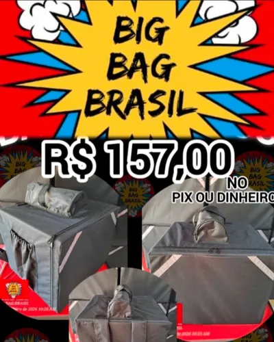 BAG ENTREGADOR COMPLETA - GOIÂNIA