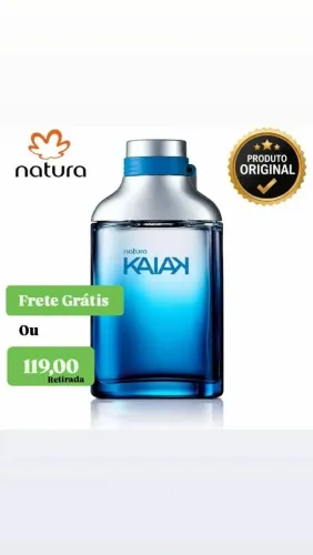 Perfume Kaiak Tradicional Masculino 100ml - Original Natura