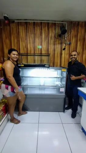 BALCÃO REFRIGERADO AR FORÇADO 1.25 METRO NEW PREMIUM POLO FRIO ?