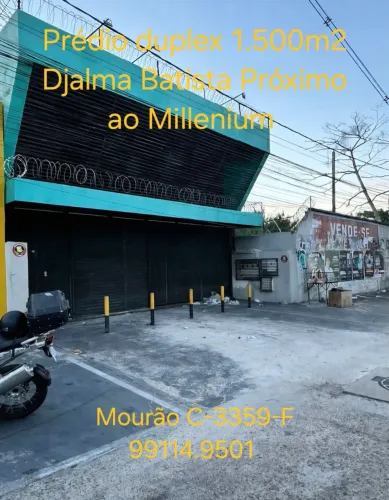 Alugo Prédio comercial duplex com 1.500m2. Próximo ao Queiroz da Djalma Batista