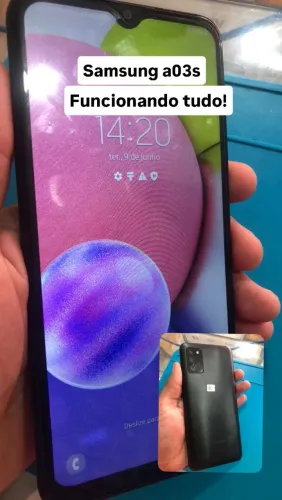 Samsung a03s 64 GB procedência total.