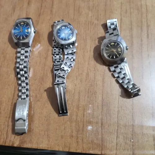 Lote Relógios Orient Automáticos Vintage - 3 Peças - Raridades
