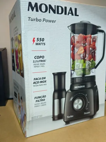 Liquidificador Mondial 550W Novo na Caixa