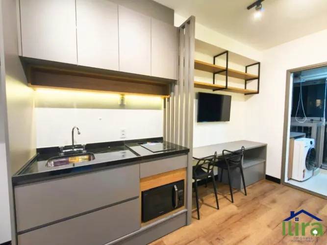 Studio Para Locacao 30m² - Condominio Hub Brooklin - Pronto Para Morar, Coracao de Sao Pau