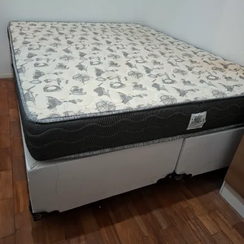 Cama box casal