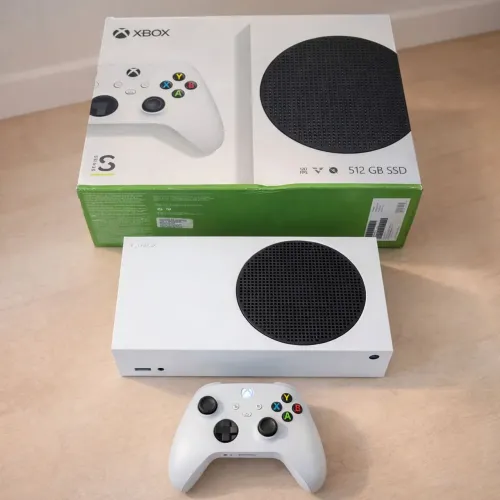 Xbox séries S novinho com jogos parcelo