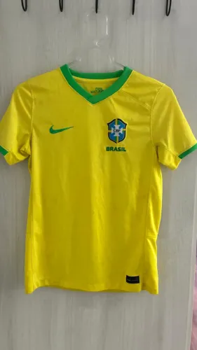 Camisa Brasil 2022 tamanho infantil