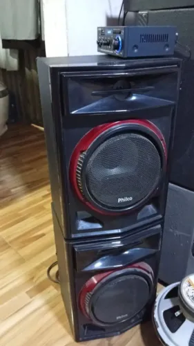 Vendo Caixas de Som+ Amplificador VEDO