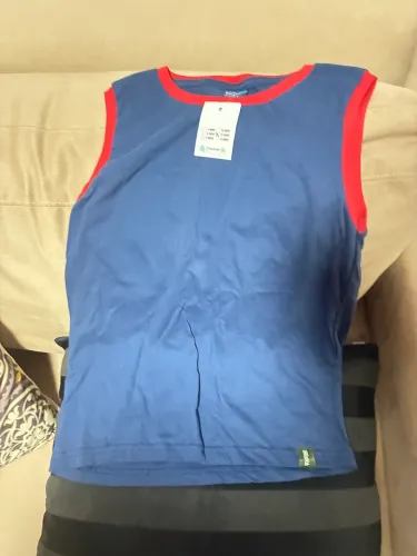 CAMISA REGATA INFANTIL BRAVA | 12 ANOS | NOVA COM ETIQUETA