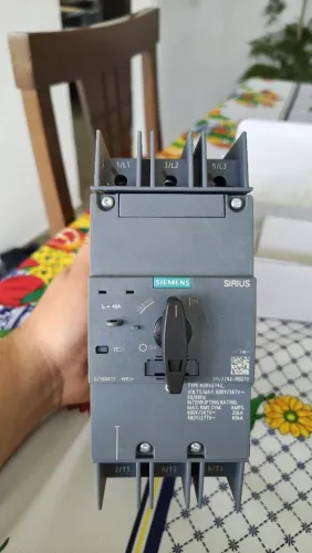 Disjuntor Motor 40A Siemens