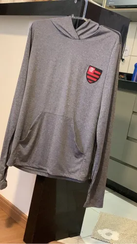 Blusa Flamengo com capuz