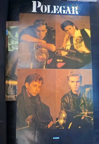 Disco vinil Polegar com encarte e poster