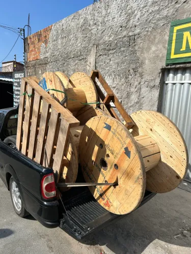 Bobinas madeira vários tamanhos
