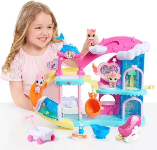 playset disney jr t.o.t.s. nursery headquarters 12 peças