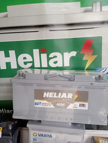Vende-se Bateria AGM da marca HELIAR 105ah por apenas 989$