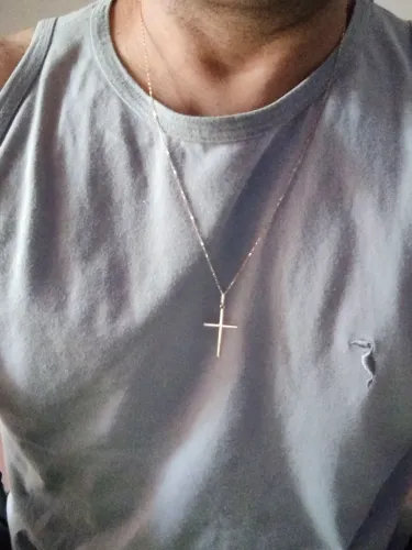 Cordão de ouro masculino