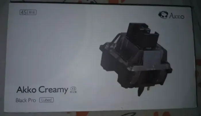 akko creamy black pro 40 switches