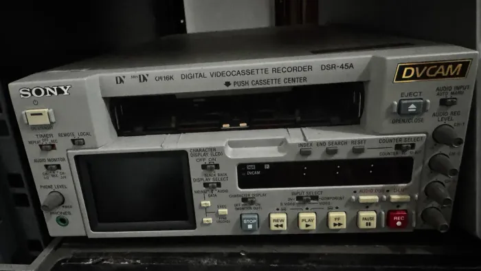 Vídeo cassete Sony DSR-A45 - MiniDV
