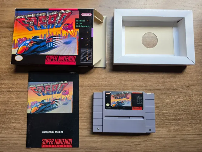 Jogo F-Zero - Super Nintendo - Jogo + Manual